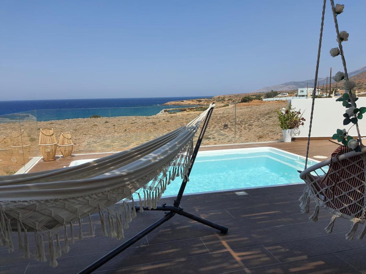 Tramonto Luxury Villa No1- Breathtaking Sunset View Foiníkion المظهر الخارجي الصورة