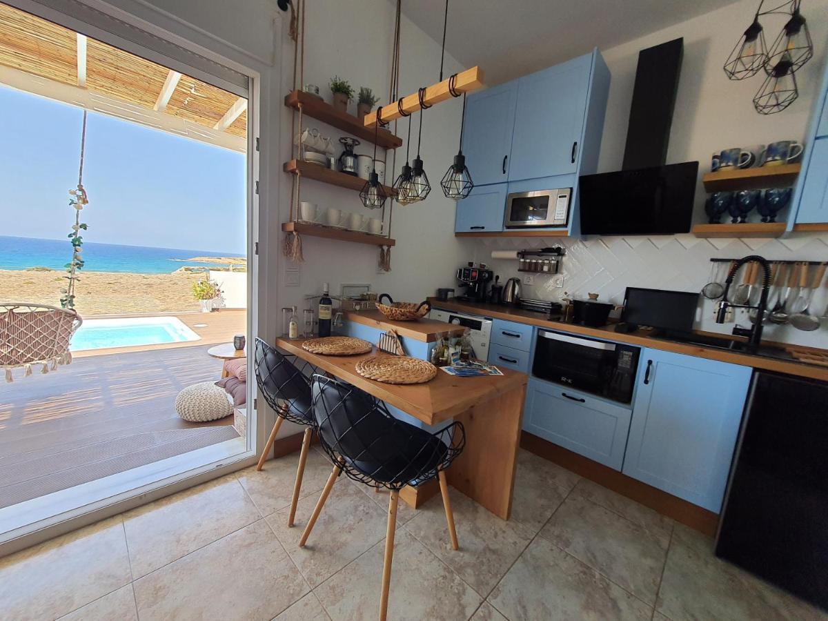 Tramonto Luxury Villa No1- Breathtaking Sunset View Foiníkion المظهر الخارجي الصورة