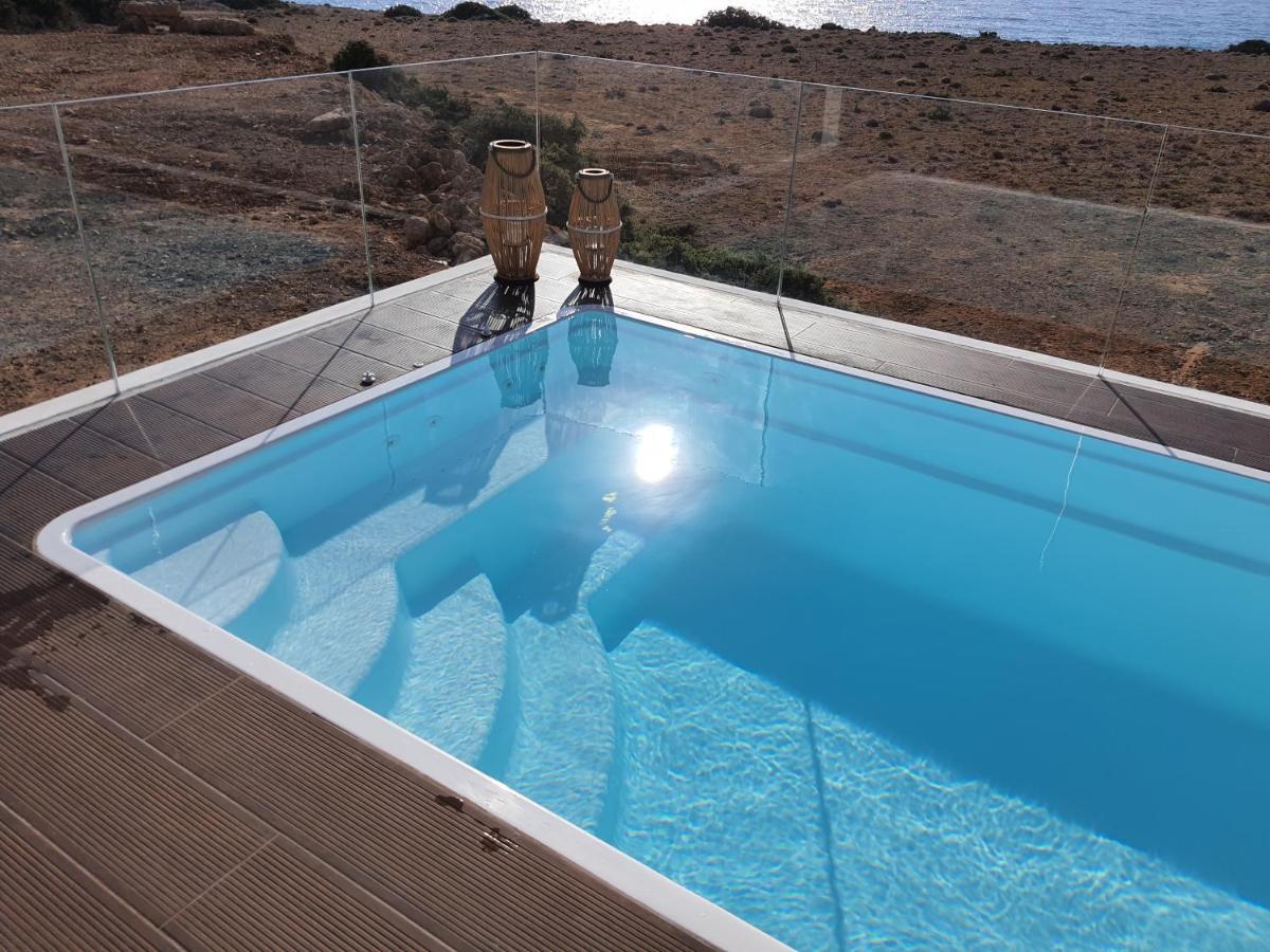 Tramonto Luxury Villa No1- Breathtaking Sunset View Foiníkion المظهر الخارجي الصورة