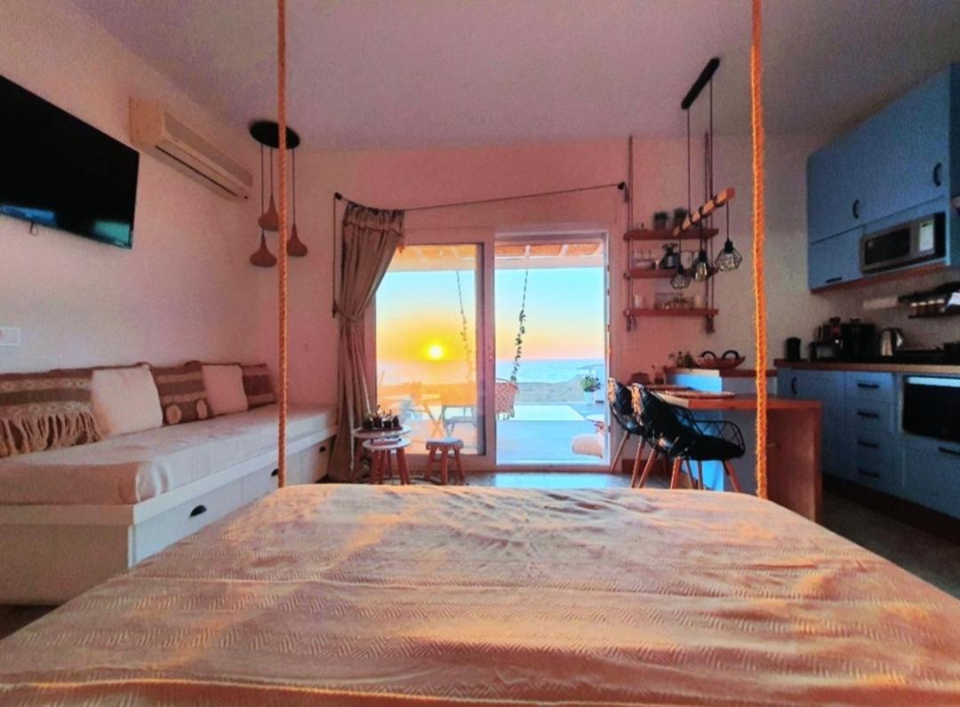 Tramonto Luxury Villa No1- Breathtaking Sunset View Foiníkion المظهر الخارجي الصورة
