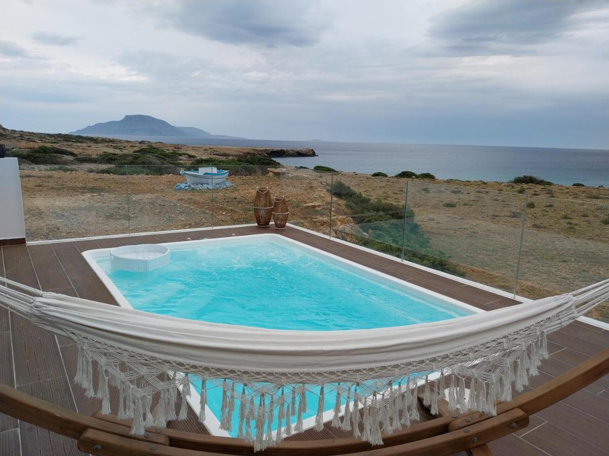 Tramonto Luxury Villa No1- Breathtaking Sunset View Foiníkion المظهر الخارجي الصورة