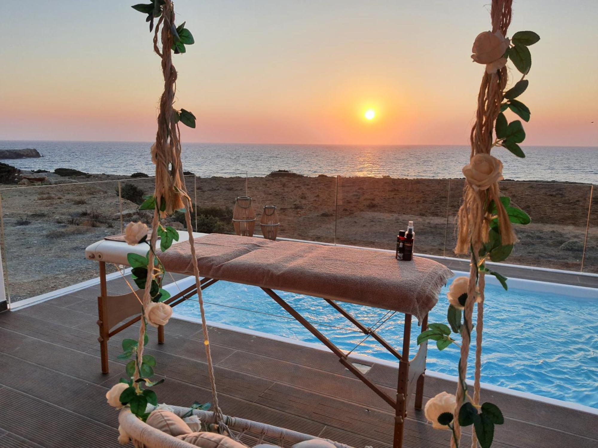 Tramonto Luxury Villa No1- Breathtaking Sunset View Foiníkion المظهر الخارجي الصورة